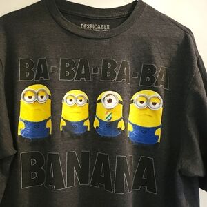 Despicable Me2 Graphic Tee. Size l. Preloved